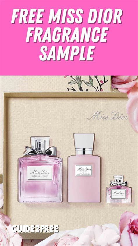 miss dior perfume samplers|christian Dior perfume samples free.